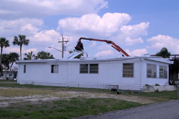 Mobile Home Demolition in Ogden