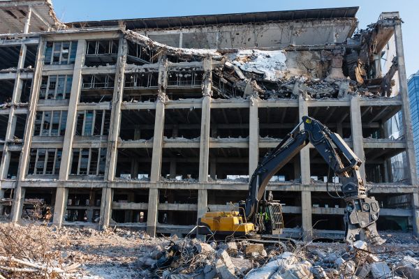 Commercial Building Demolition in Ogden