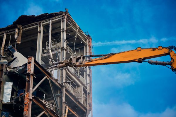 Factory Demolition in Ogden