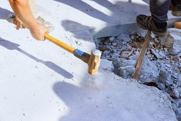 Concrete Pavement Demolition in Ogden