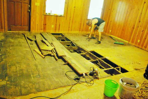 Subfloor Demolition in Ogden
