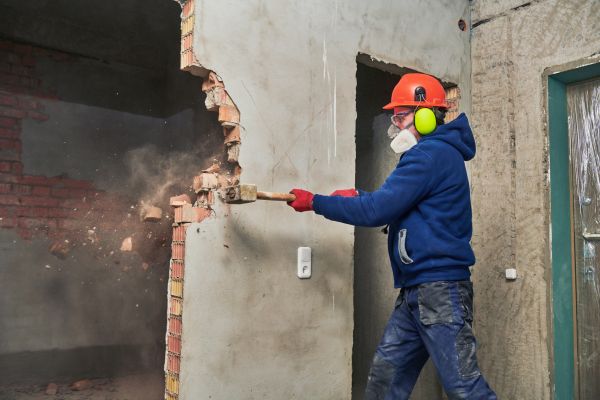 Concrete Wall Demolition in Ogden