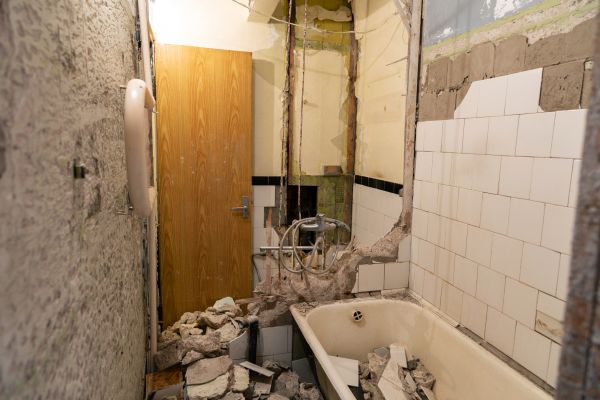 Shower Tile Demolition in Ogden