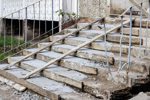 Staircase Demolition in Ogden